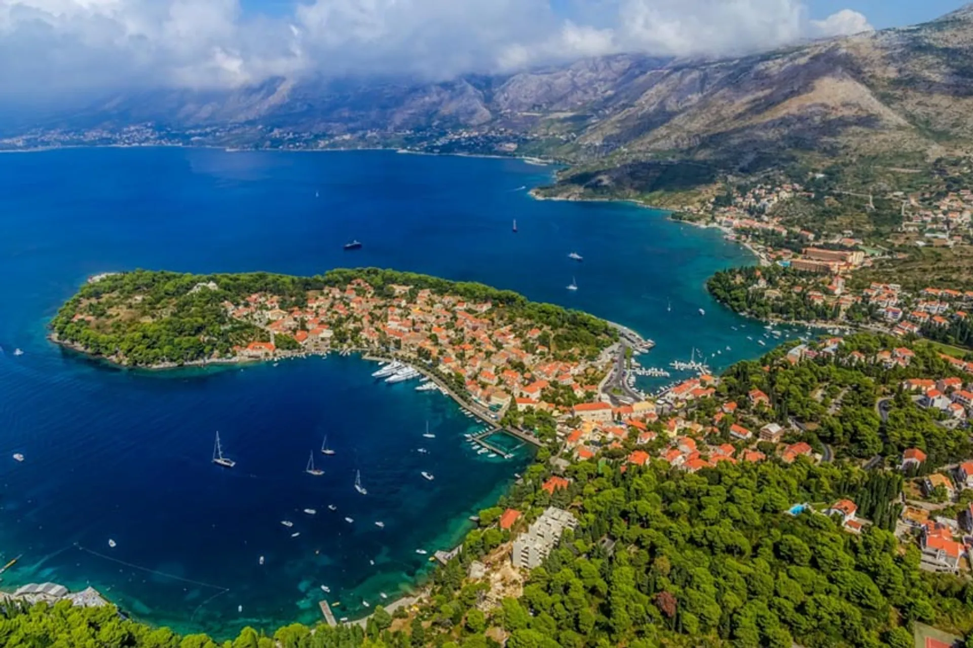 A detailed view of Cavtat