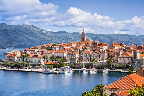 A view of Korčula