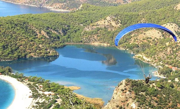A view of the Blue Lagoon in Ölüdeniz