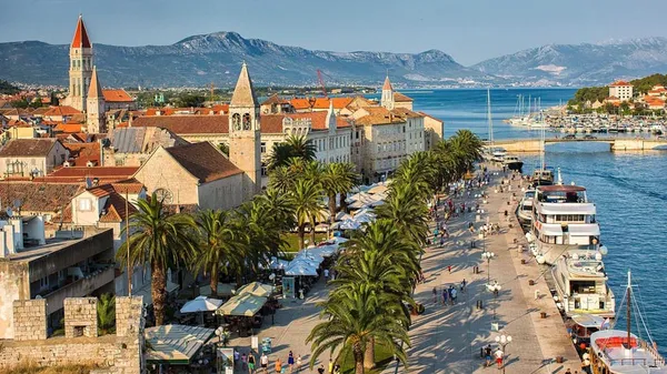 A view of Trogir