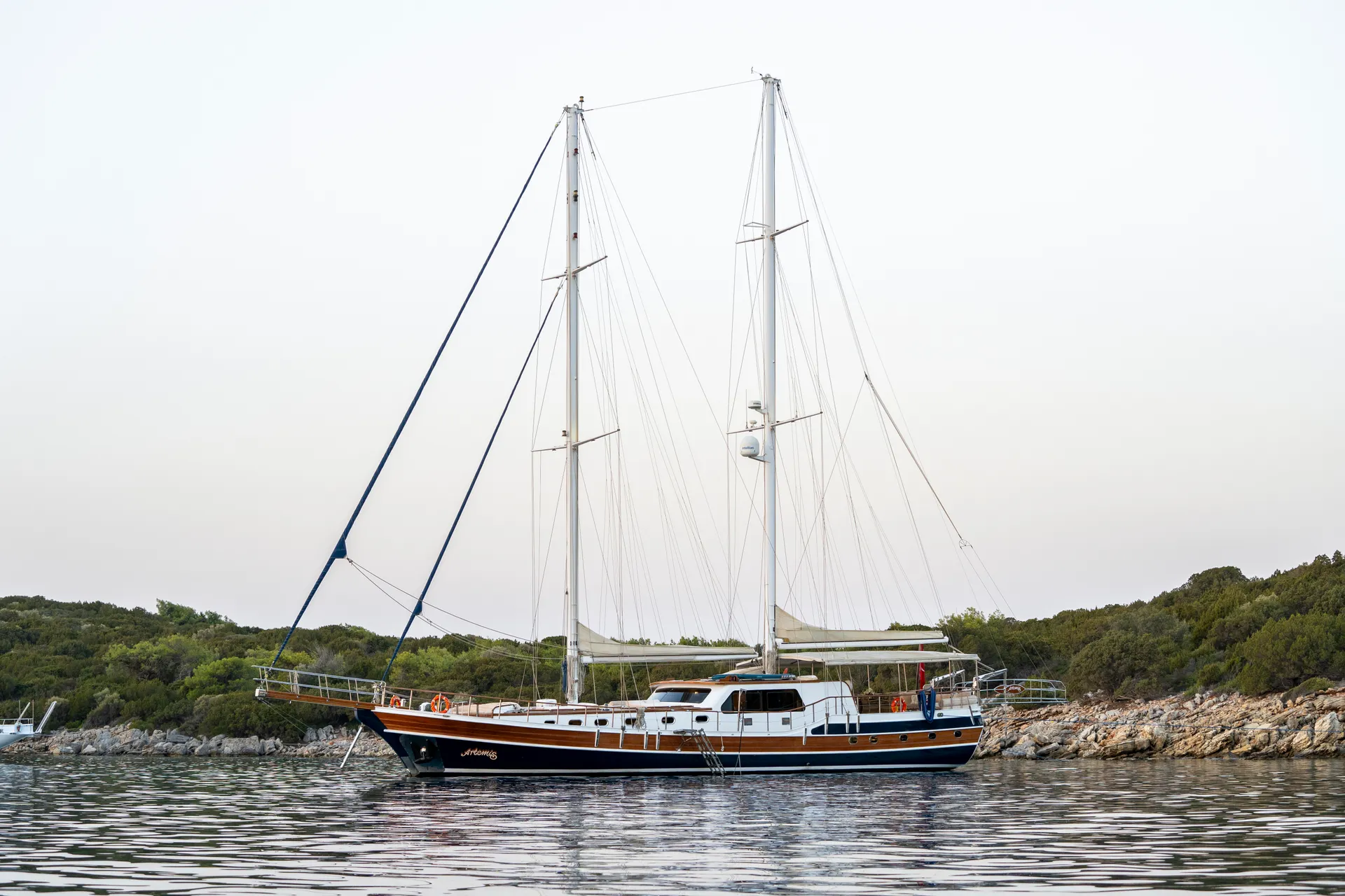 Artemis yacht interior or exterior view