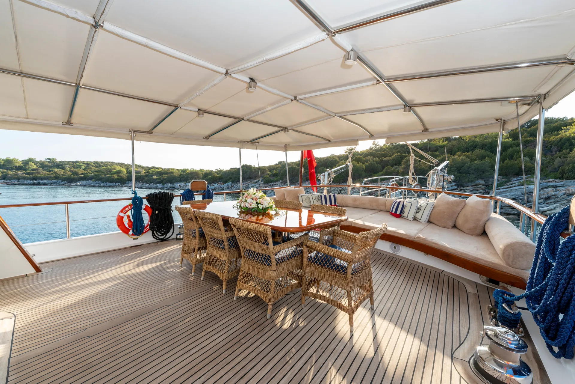 Artemis yacht interior or exterior view