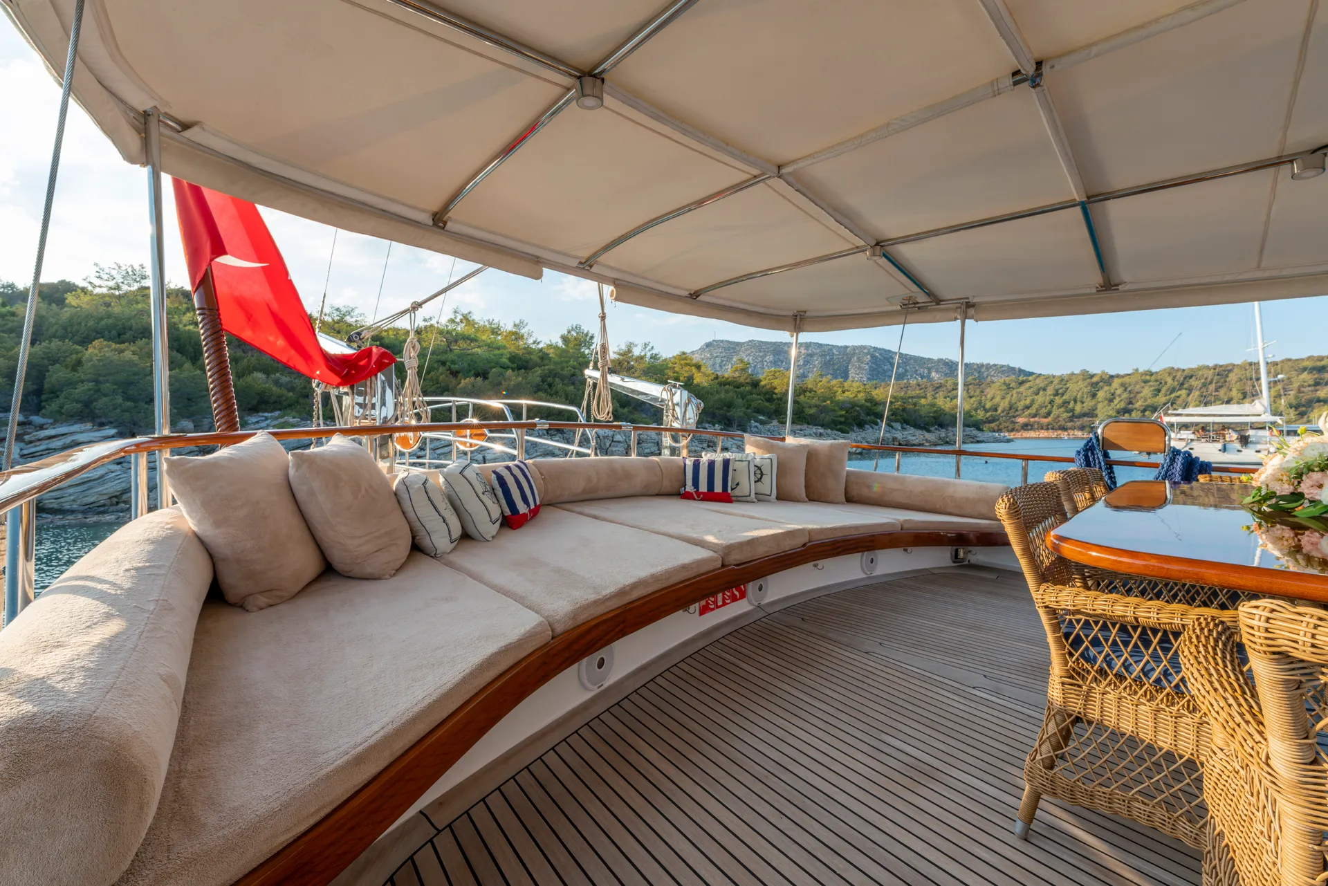 Artemis yacht interior or exterior view