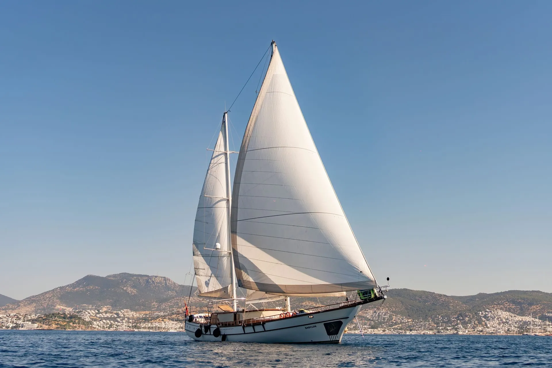 Babylon yacht interior or exterior view