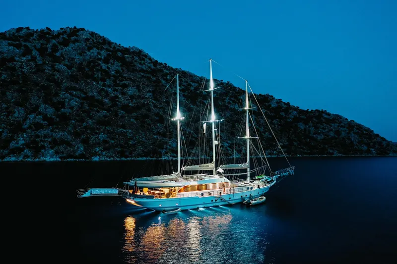 Bella Mare yacht interior or exterior view