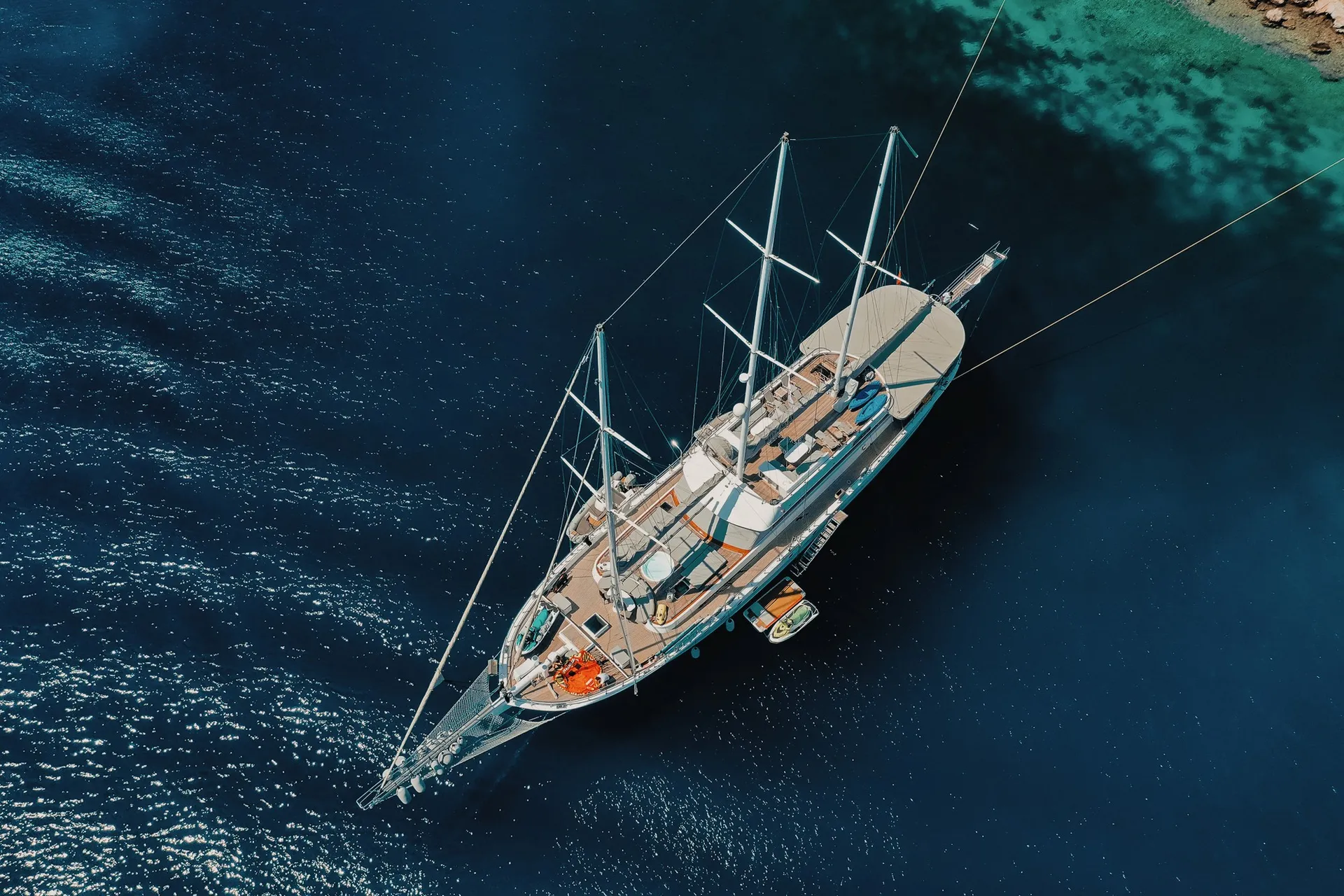 Bella Mare yacht interior or exterior view