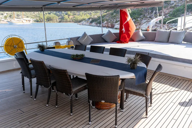 Bella Mare yacht interior or exterior view