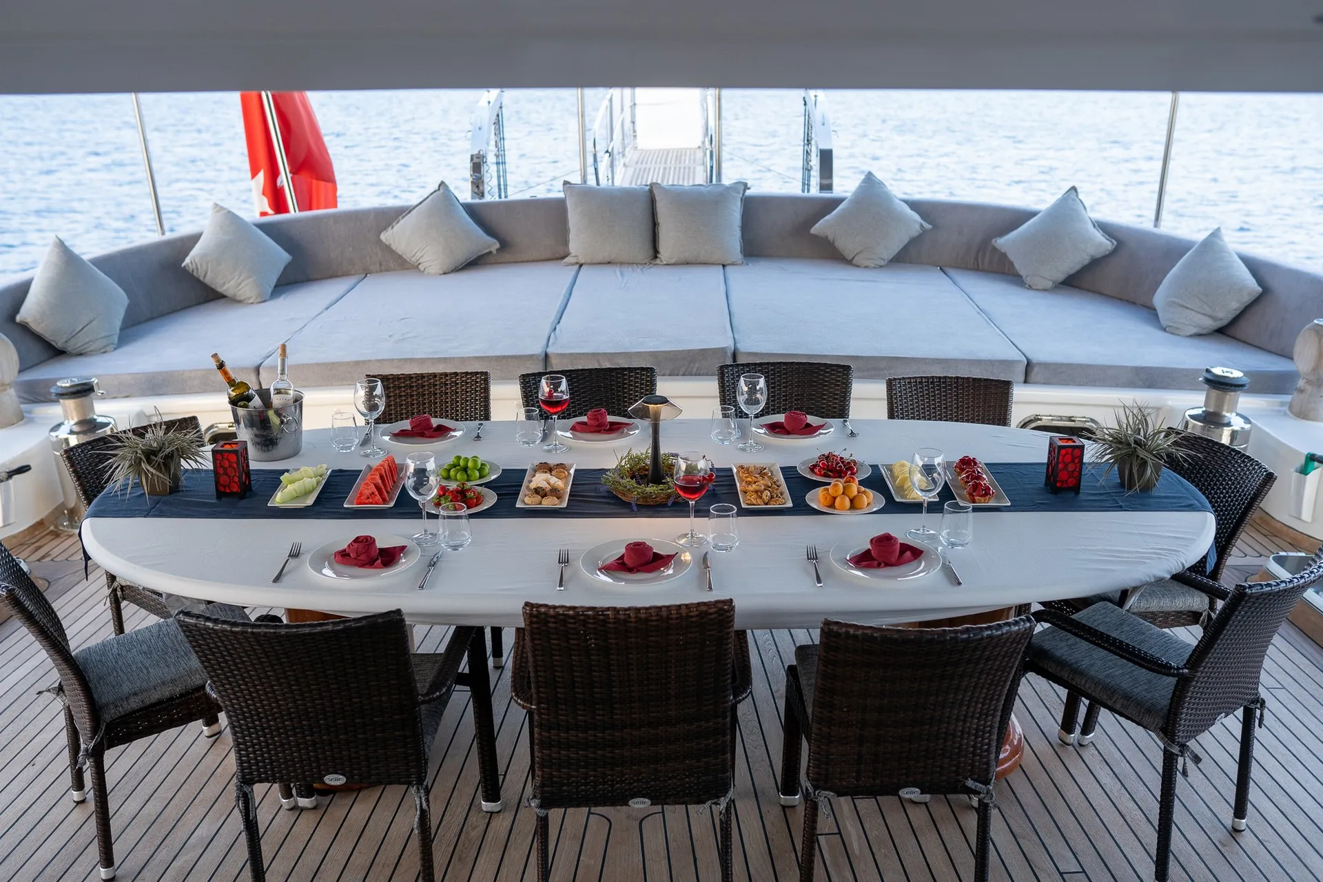 Bella Mare yacht interior or exterior view