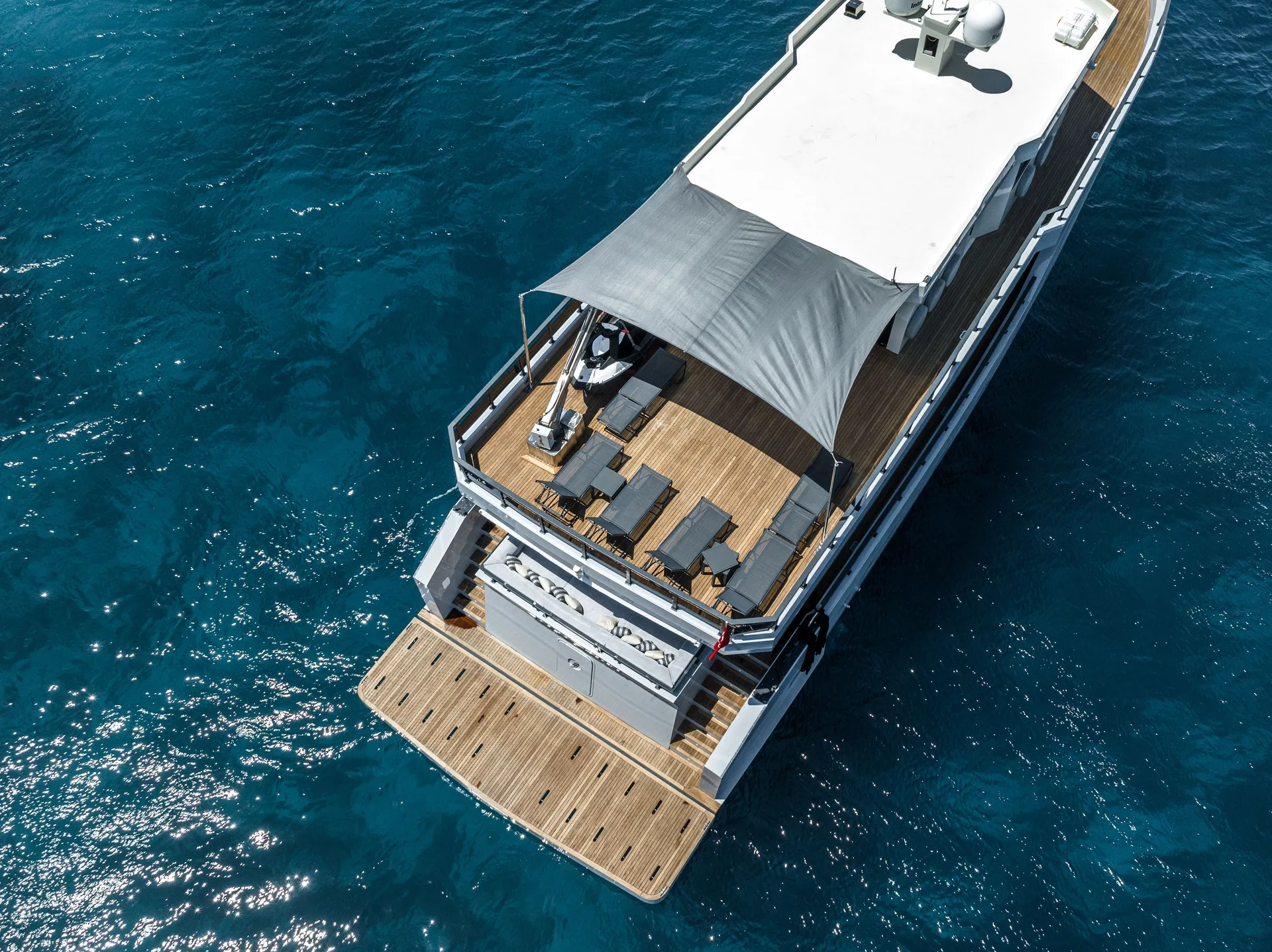 Calm Down yacht interior or exterior view