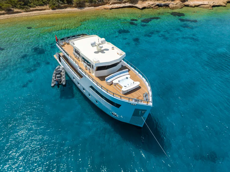 Calm Down yacht interior or exterior view