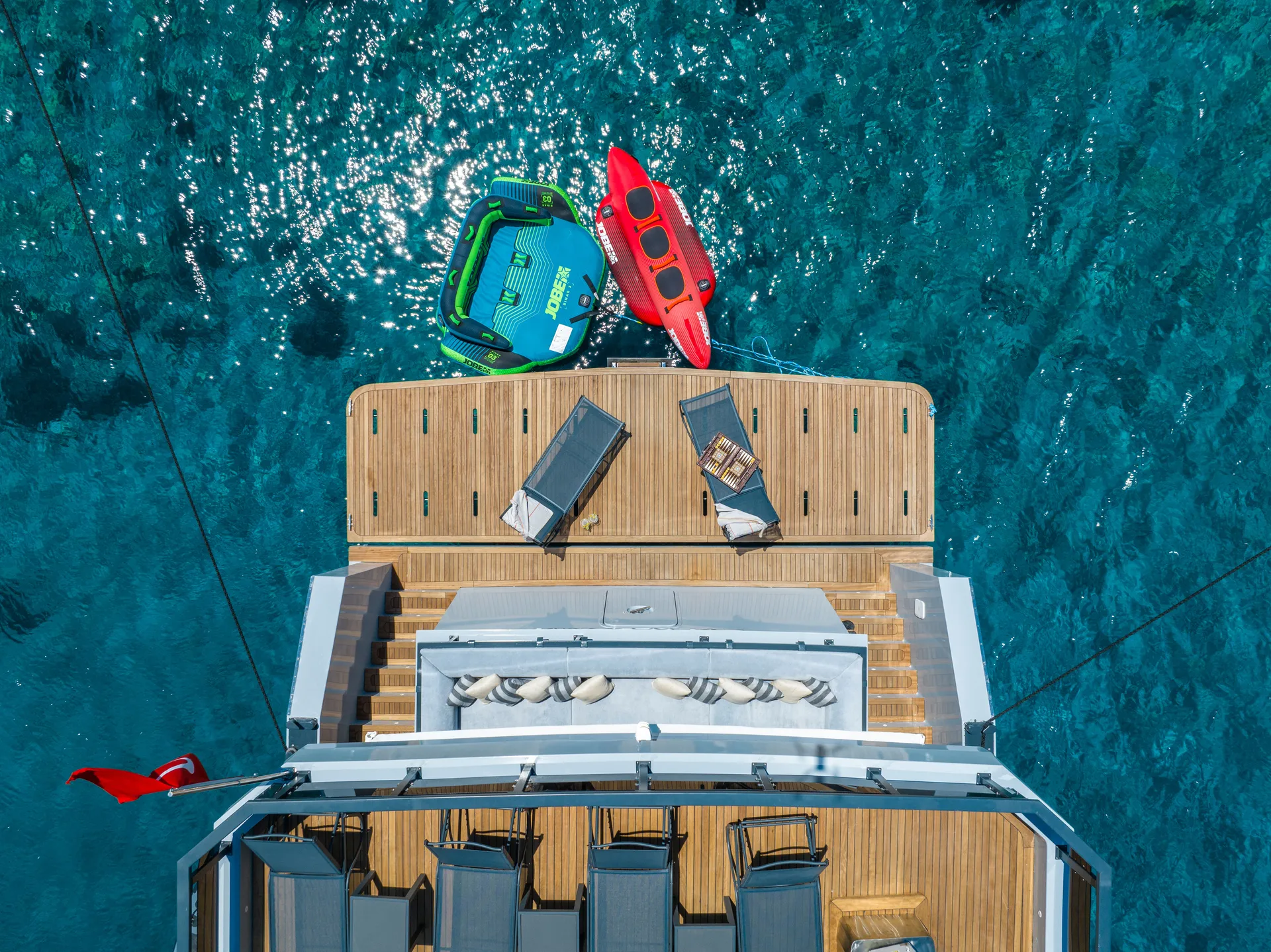 Calm Down yacht interior or exterior view
