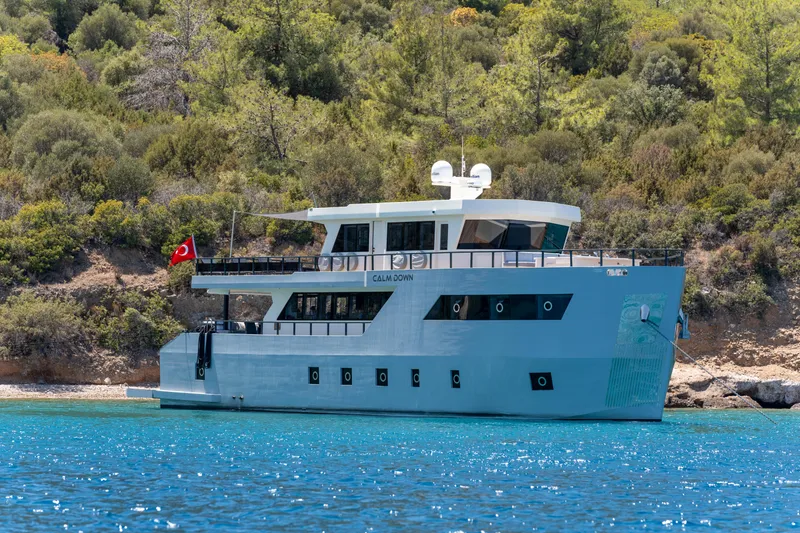Calm Down yacht interior or exterior view