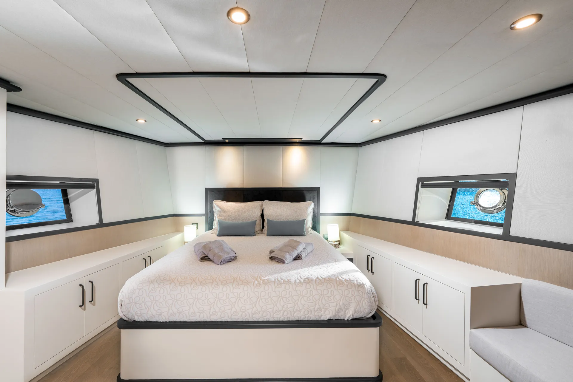 Calm Down yacht interior or exterior view