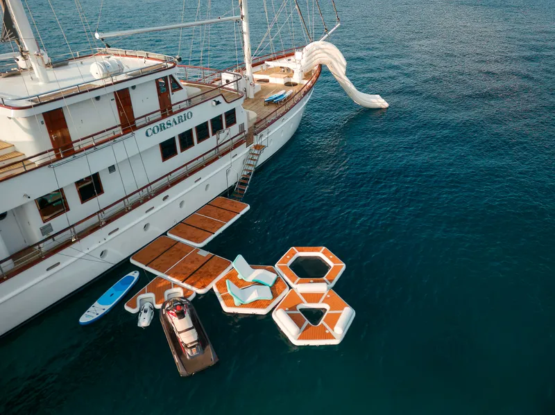 Corsario yacht interior or exterior view