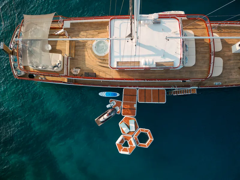 Corsario yacht interior or exterior view