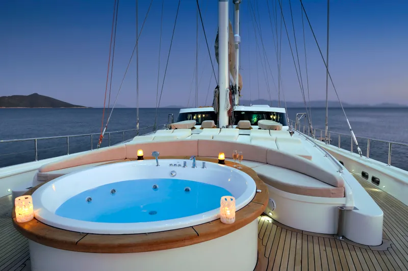 Dolce Mare yacht interior or exterior view