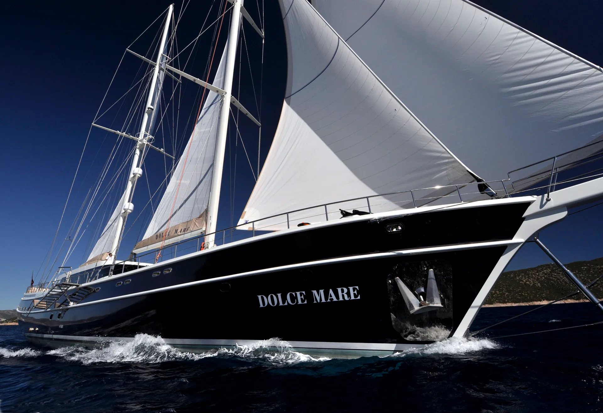 Dolce Mare yacht interior or exterior view