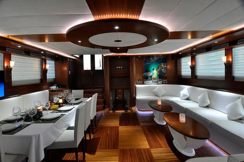 Dolce Mare yacht interior or exterior view