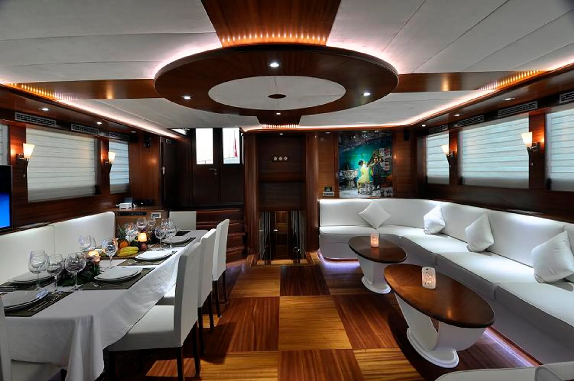 Dolce Mare yacht interior or exterior view
