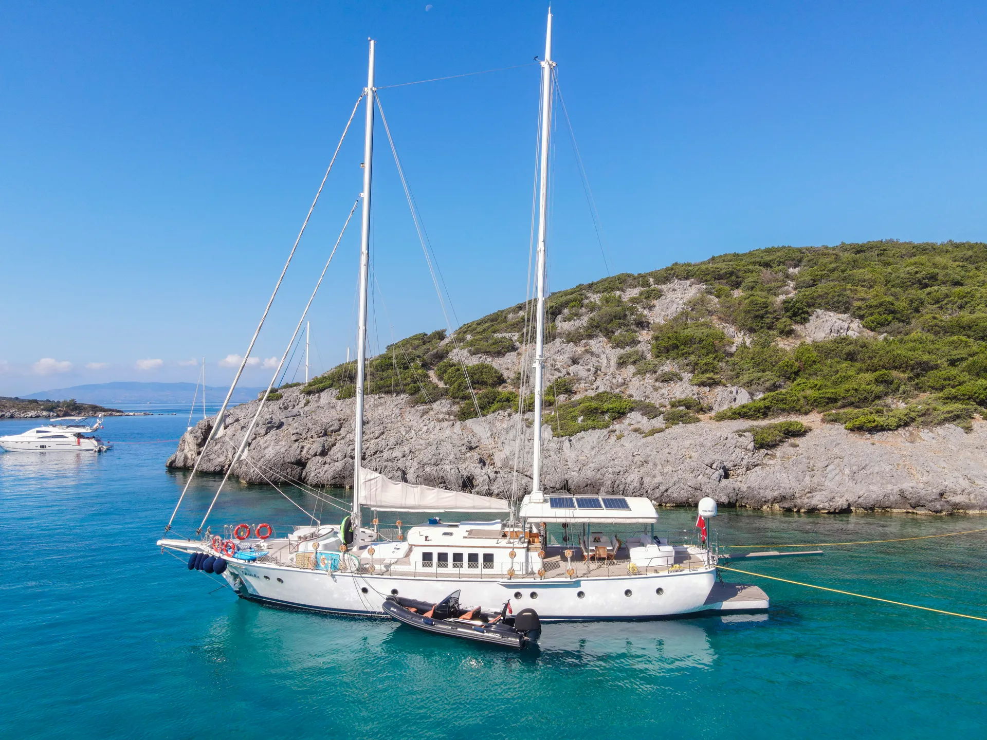 Gazella yacht interior or exterior view