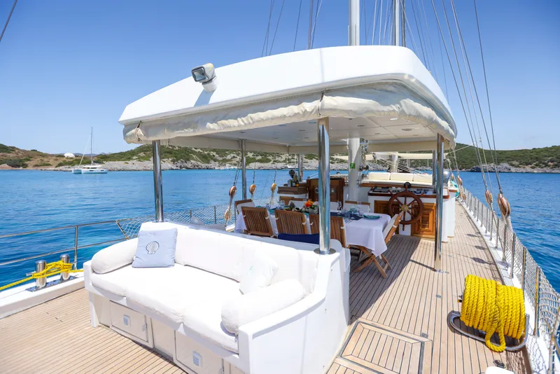 Gazella yacht interior or exterior view