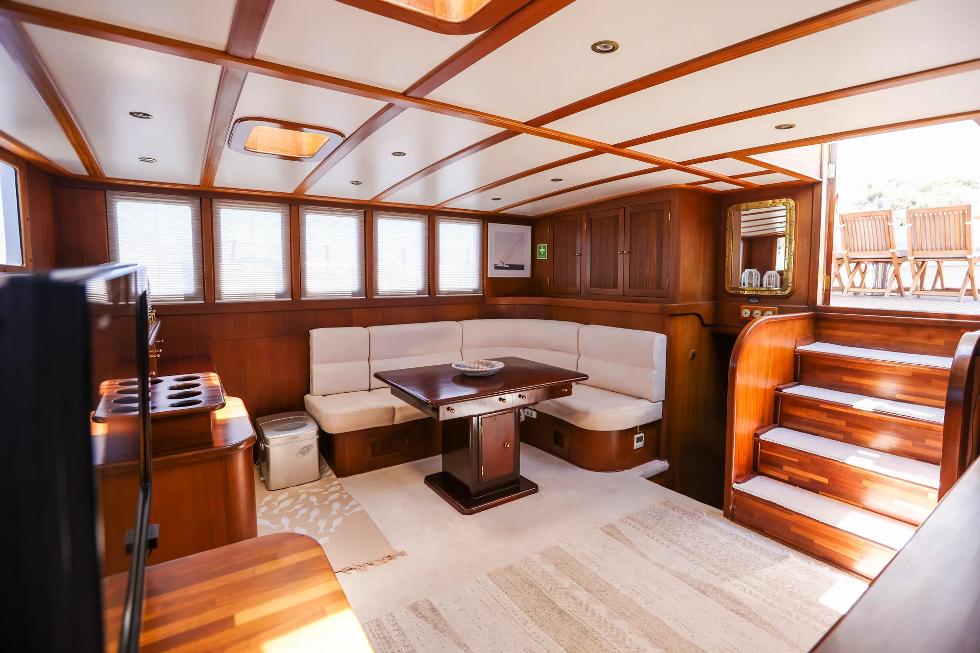 Gazella yacht interior or exterior view