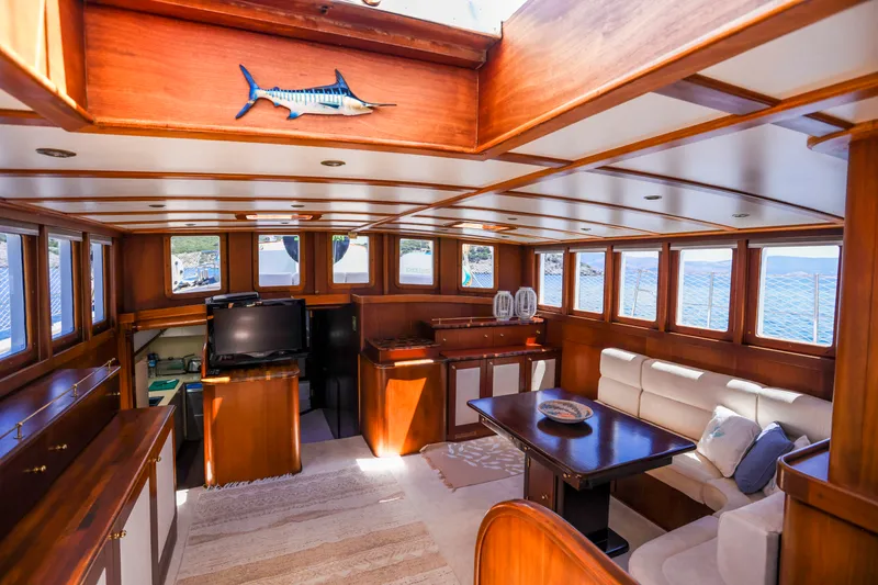 Gazella yacht interior or exterior view