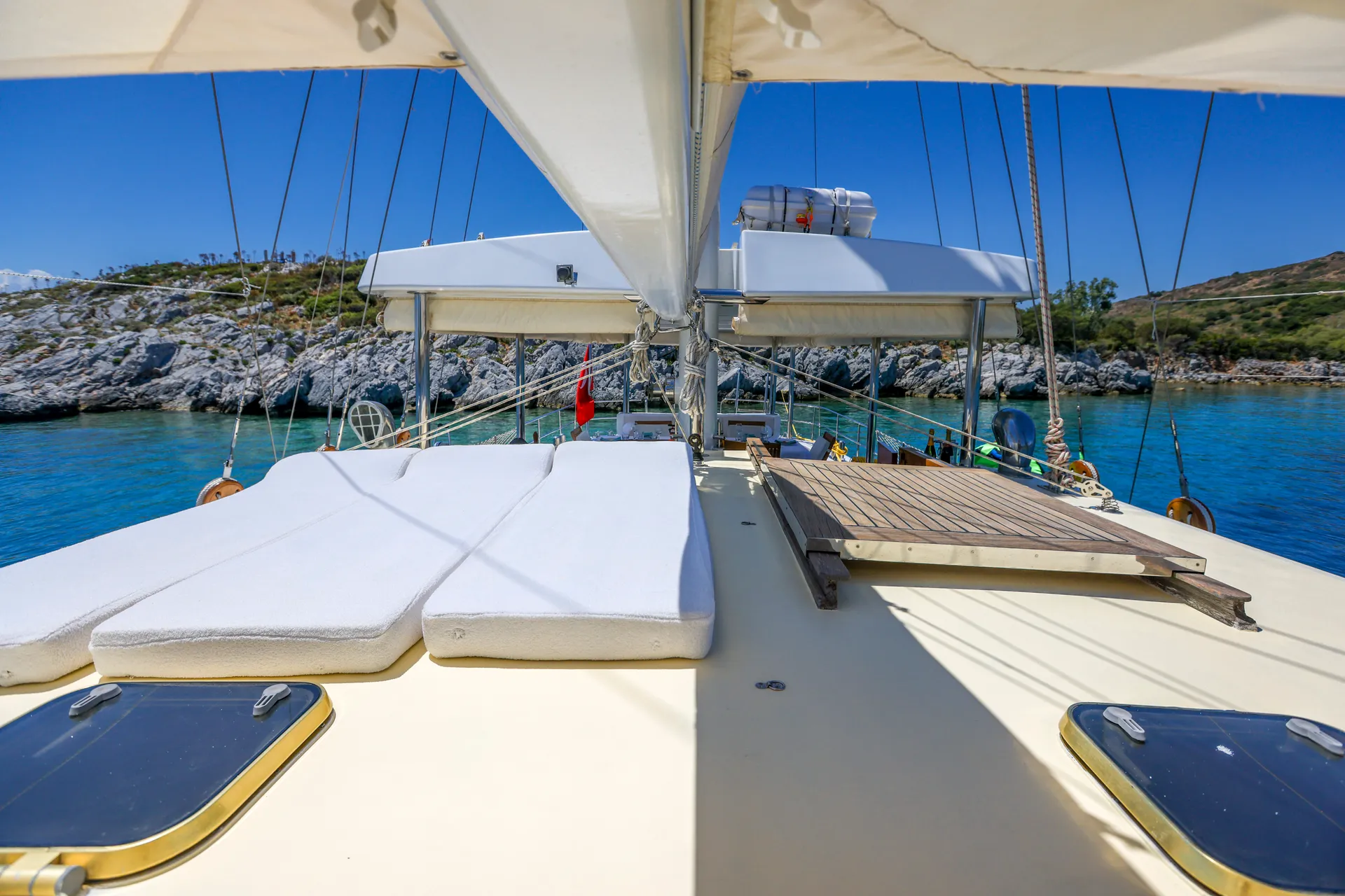 Gazella yacht interior or exterior view
