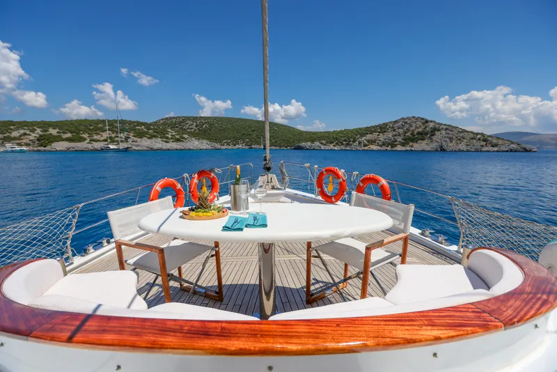 Gazella yacht interior or exterior view