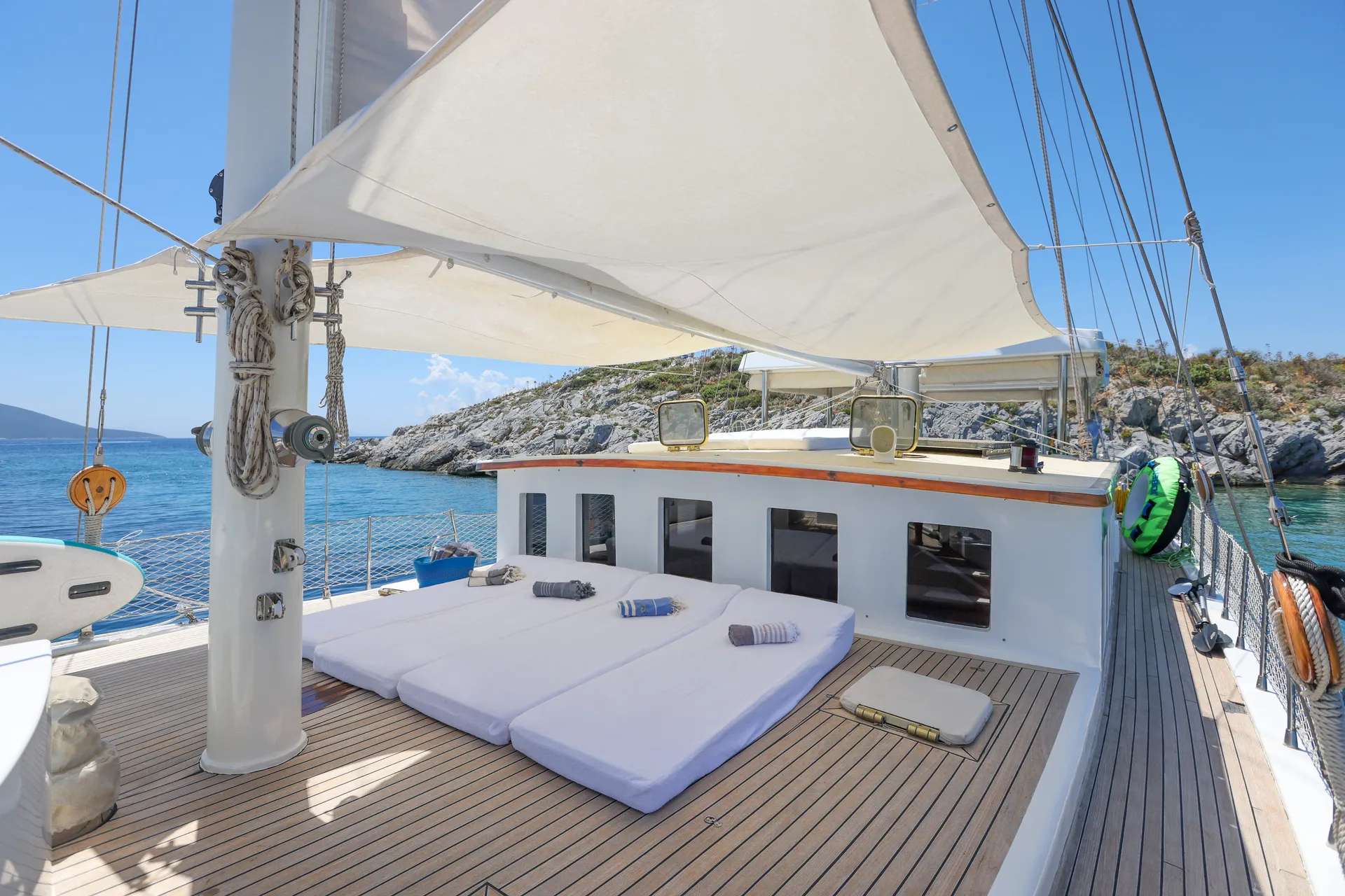Gazella yacht interior or exterior view