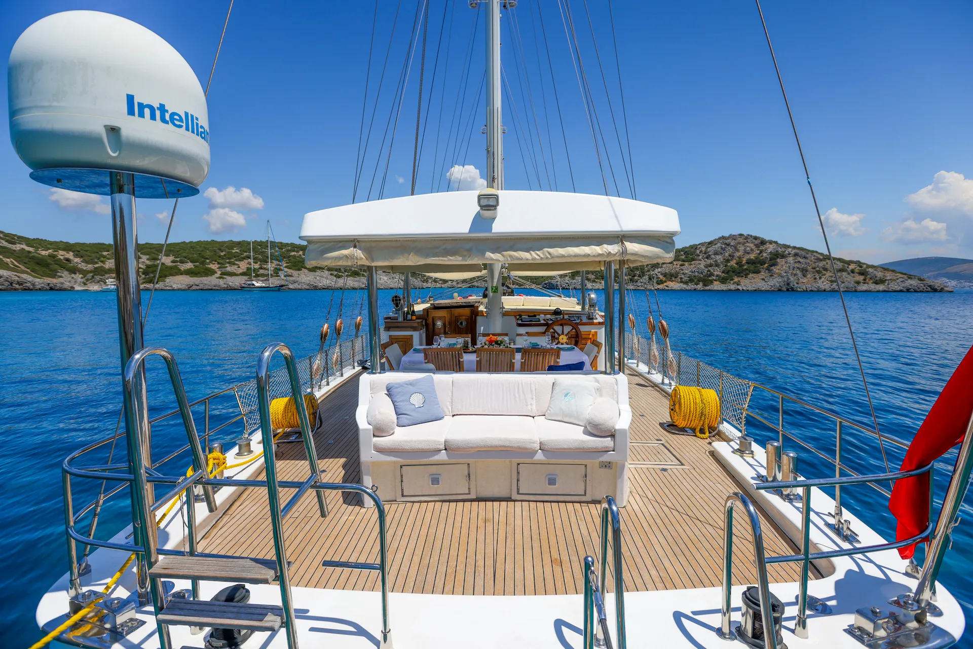 Gazella yacht interior or exterior view