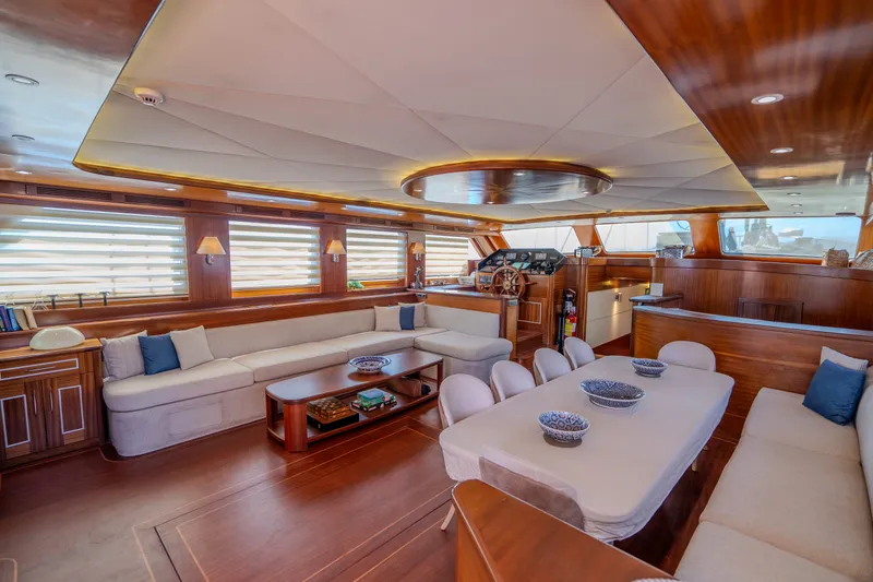 La Bella Vita yacht interior or exterior view