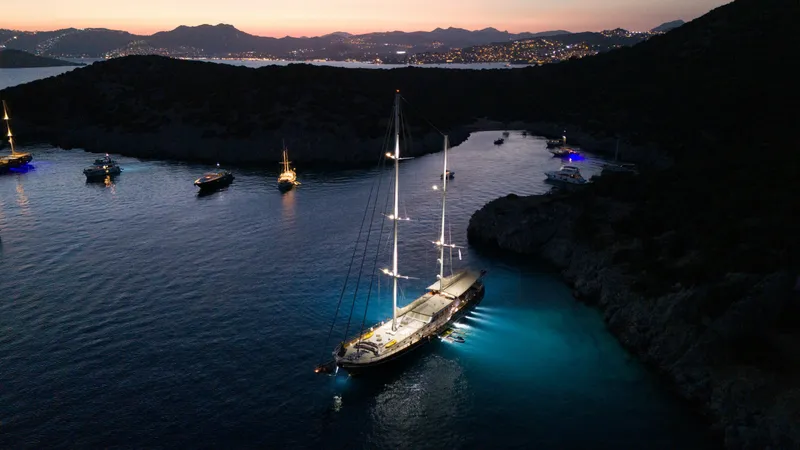 La Bella Vita yacht interior or exterior view