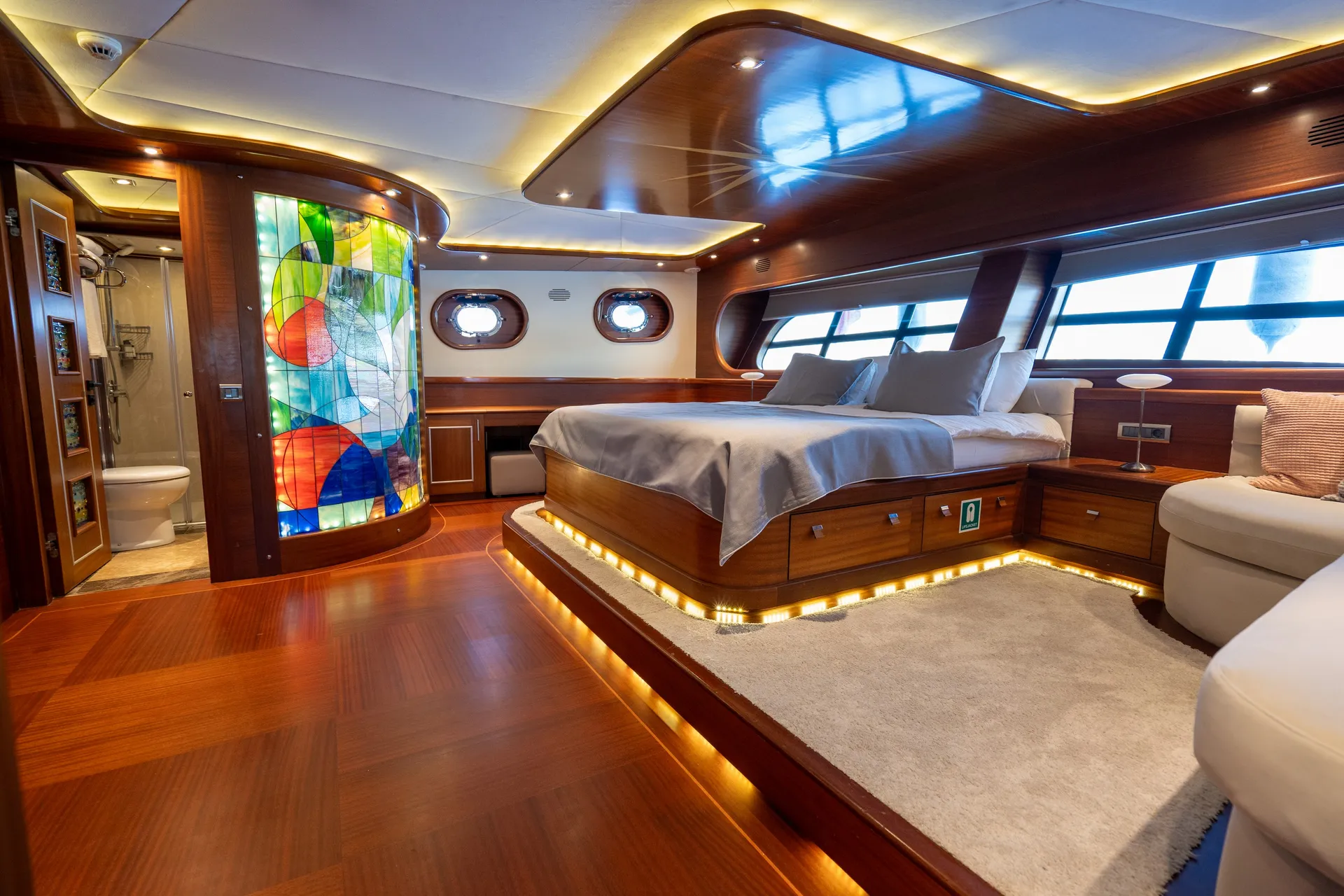 La Bella Vita yacht interior or exterior view