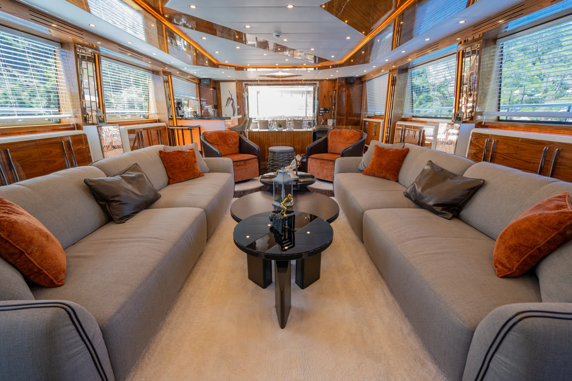 Long Island yacht interior or exterior view