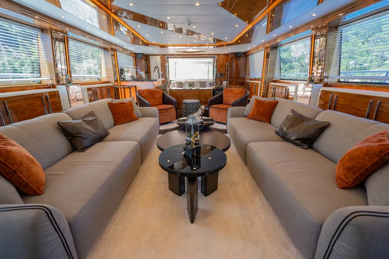 Long Island yacht interior or exterior view
