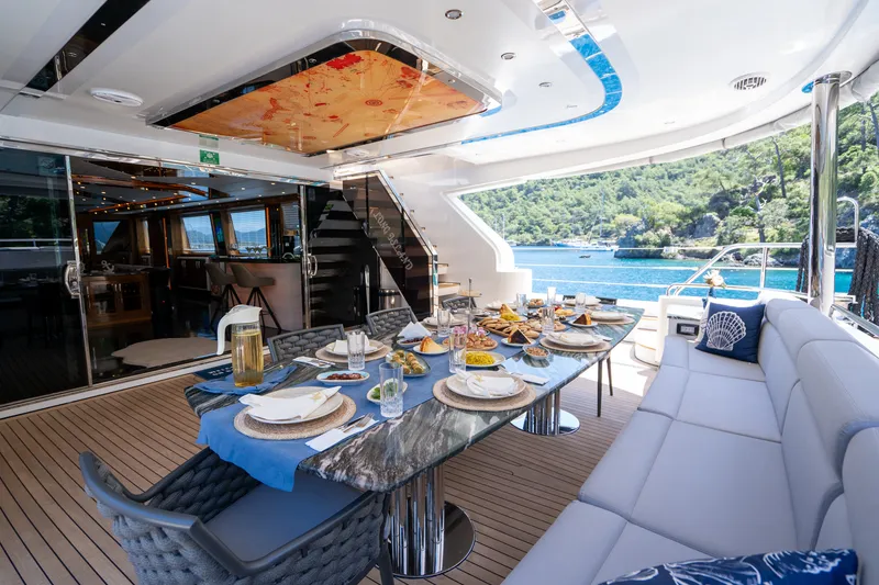 Long Island yacht interior or exterior view