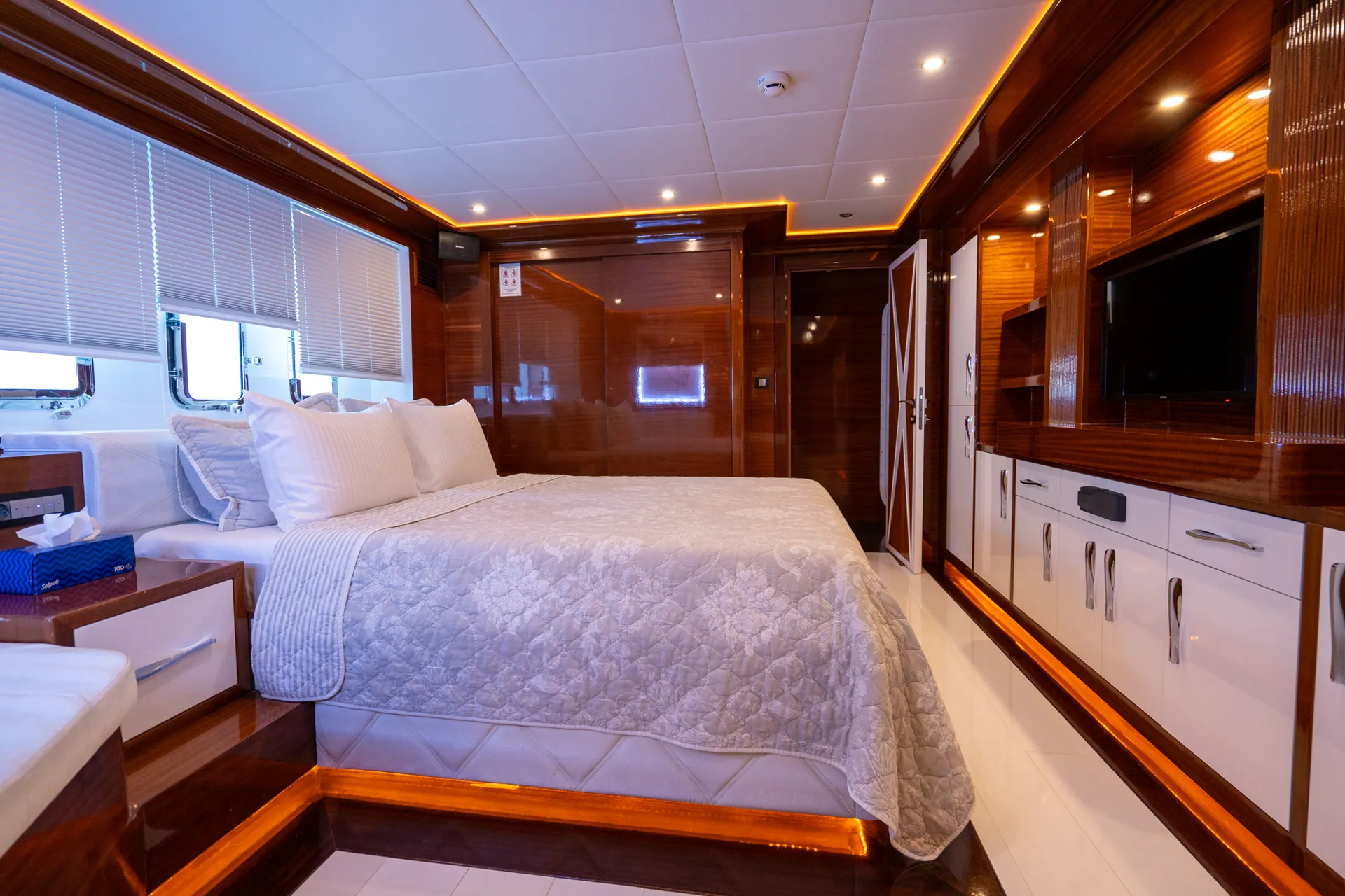 Long Island yacht interior or exterior view