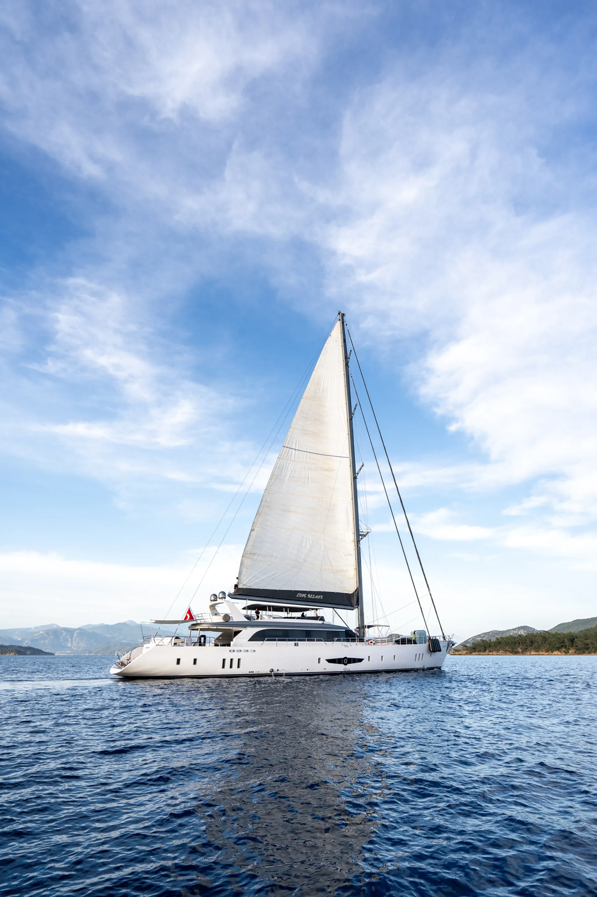 Long Island yacht interior or exterior view