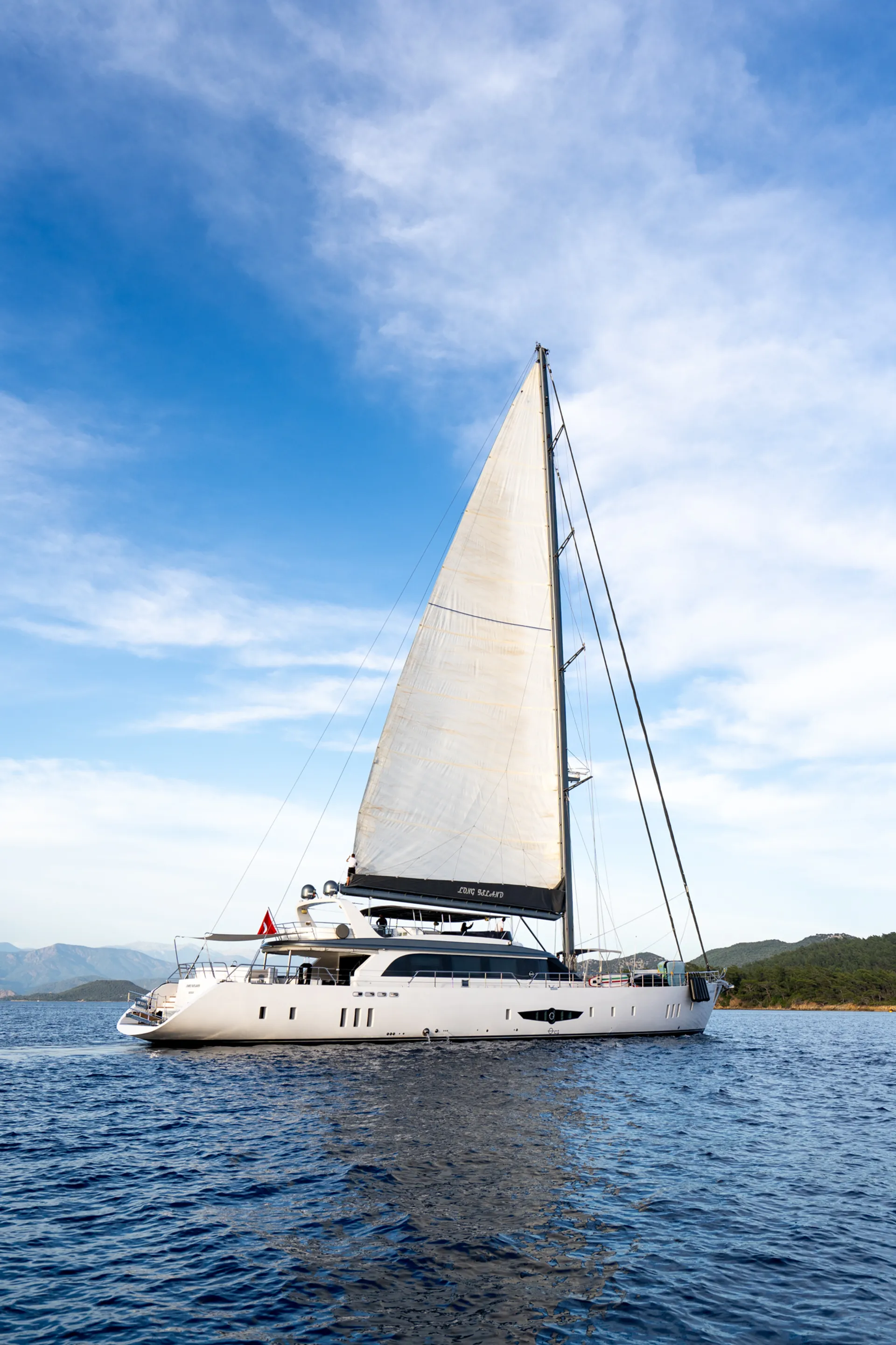 Long Island yacht interior or exterior view