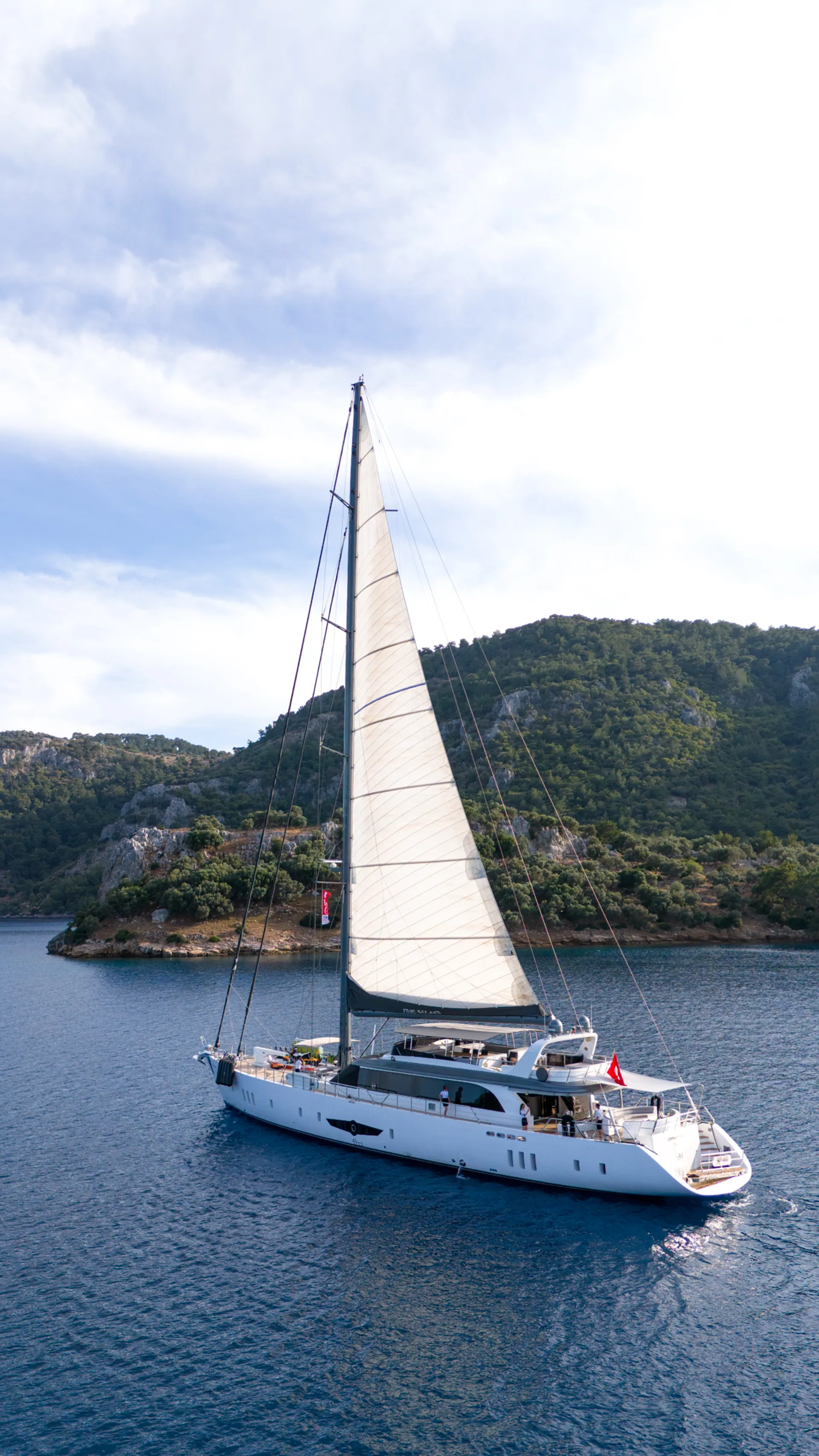 Long Island yacht interior or exterior view