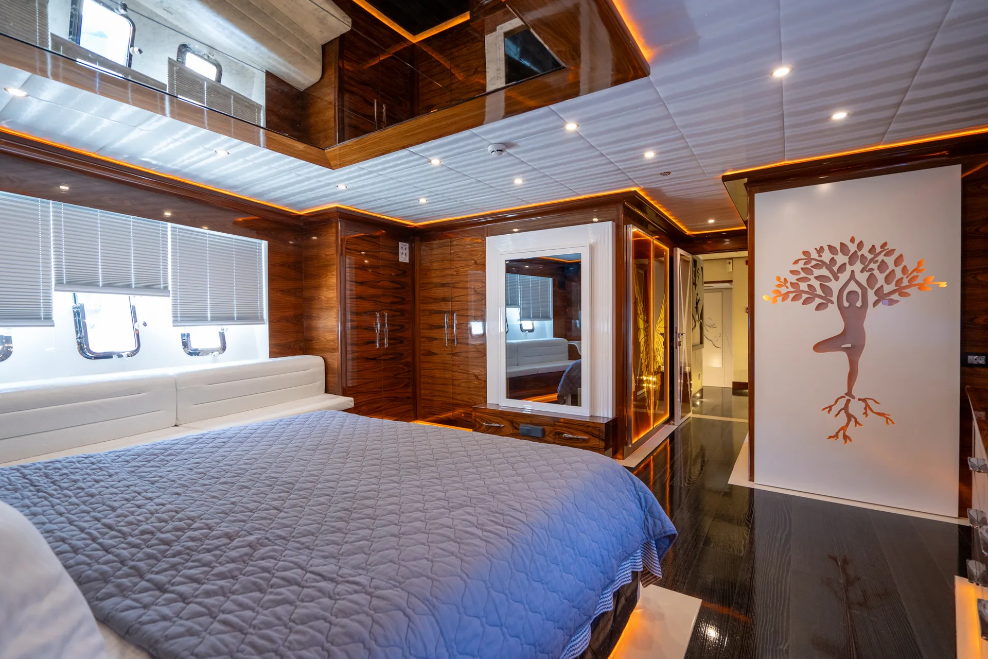Long Island yacht interior or exterior view