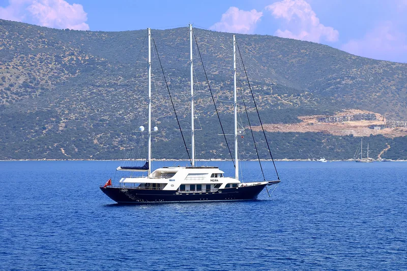 Meira yacht interior or exterior view