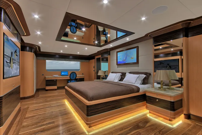 Meira yacht interior or exterior view