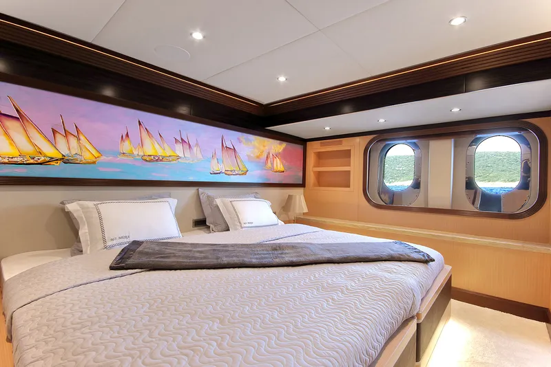 Meira yacht interior or exterior view
