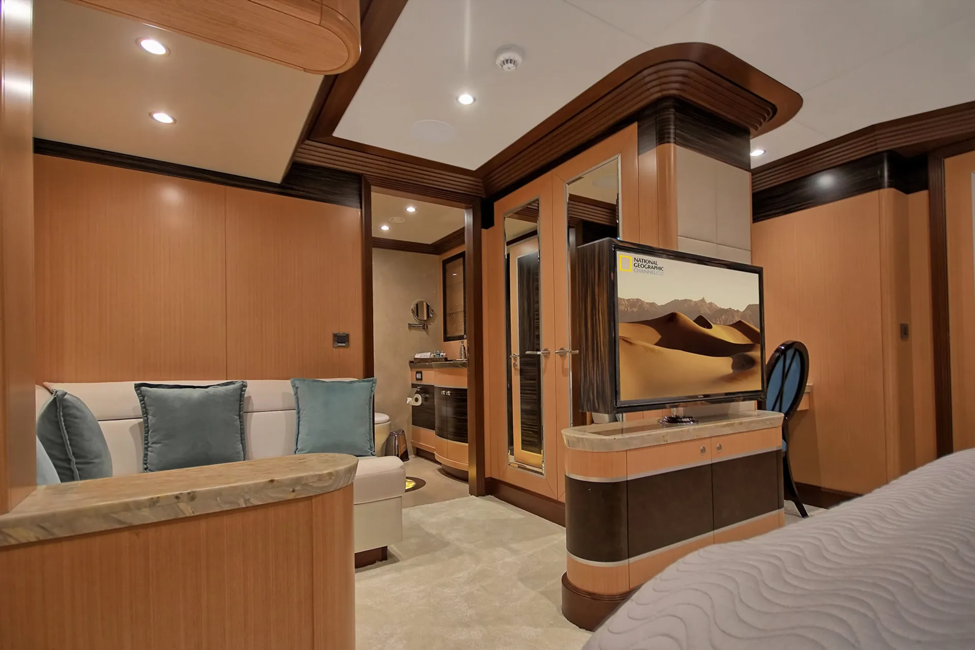 Meira yacht interior or exterior view