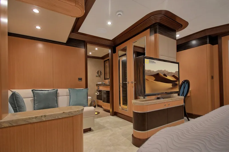 Meira yacht interior or exterior view