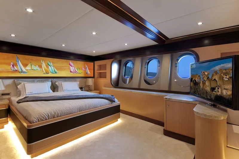 Meira yacht interior or exterior view