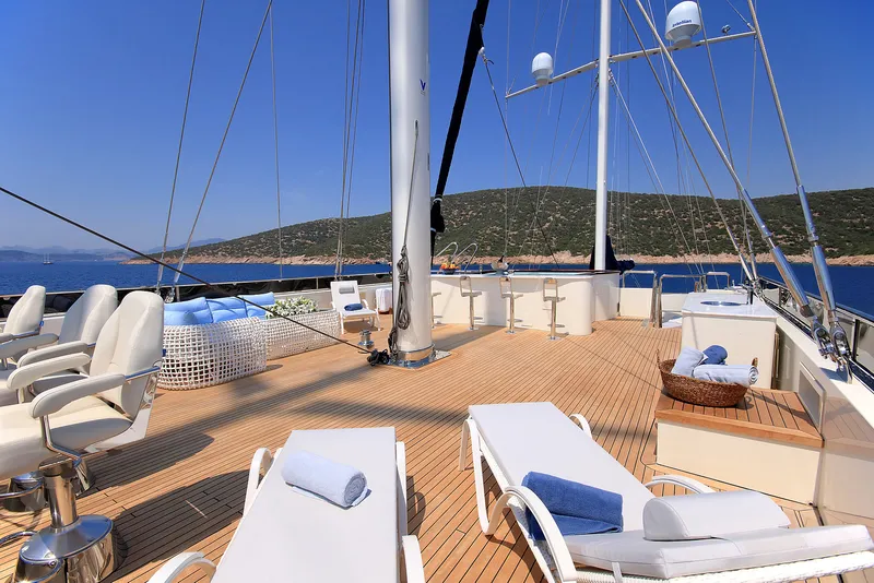 Meira yacht interior or exterior view