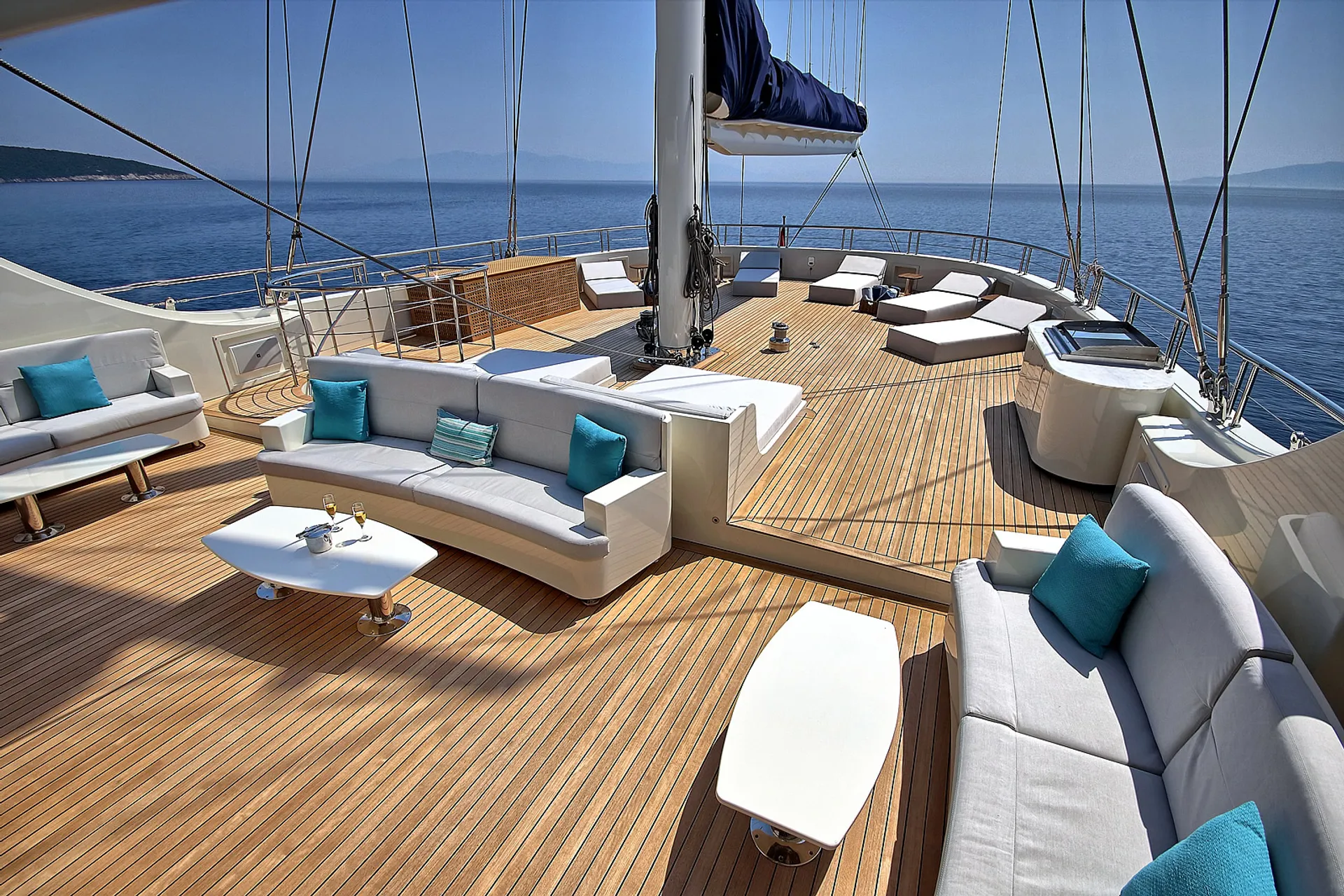 Meira yacht interior or exterior view